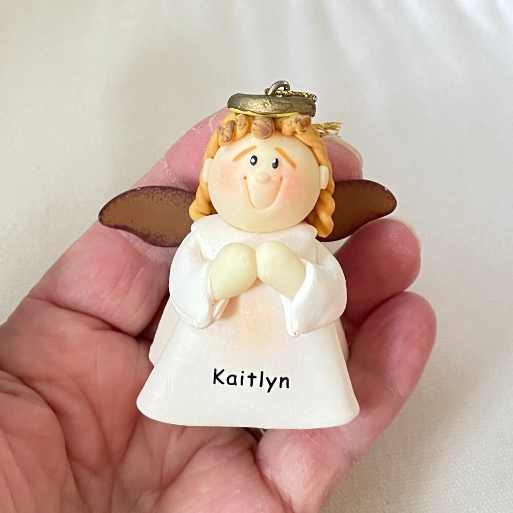 Encore Poly Angel Kaitlyn Ornament-NWT